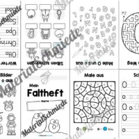 Buchstabe O: Faltheft (Vorschau 02)
