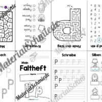 Buchstabe P: Faltheft (Vorschau 02)