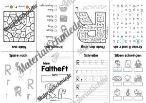 Buchstabe R: Faltheft (Vorschau 02)