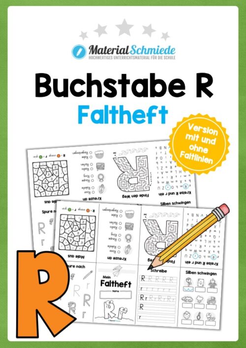 Buchstabe R: Faltheft
