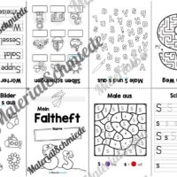 Buchstabe S: Faltheft (Vorschau 02)