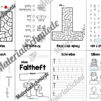 Buchstabe T: Faltheft (Vorschau 02)