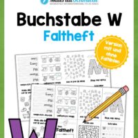 Buchstabe W: Faltheft