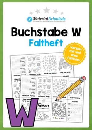 Buchstabe W: Faltheft