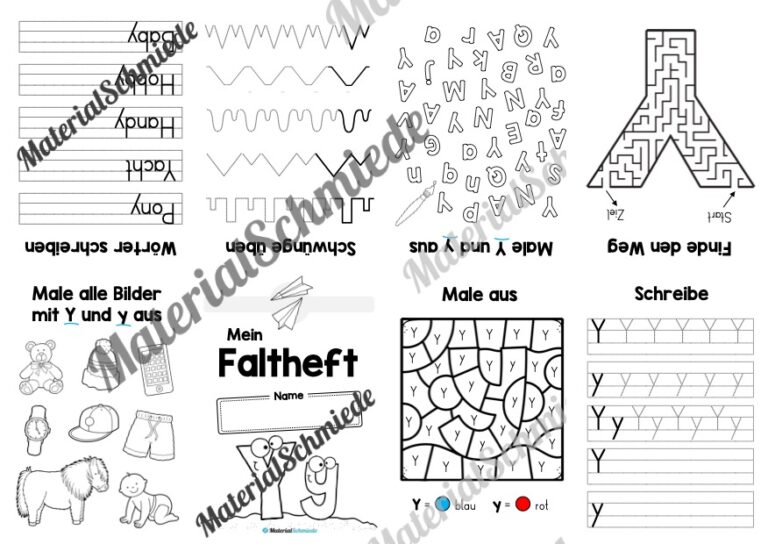 Buchstabe Y: Faltheft (Vorschau 01)