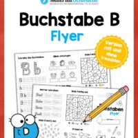 Buchstabe B: Flyer