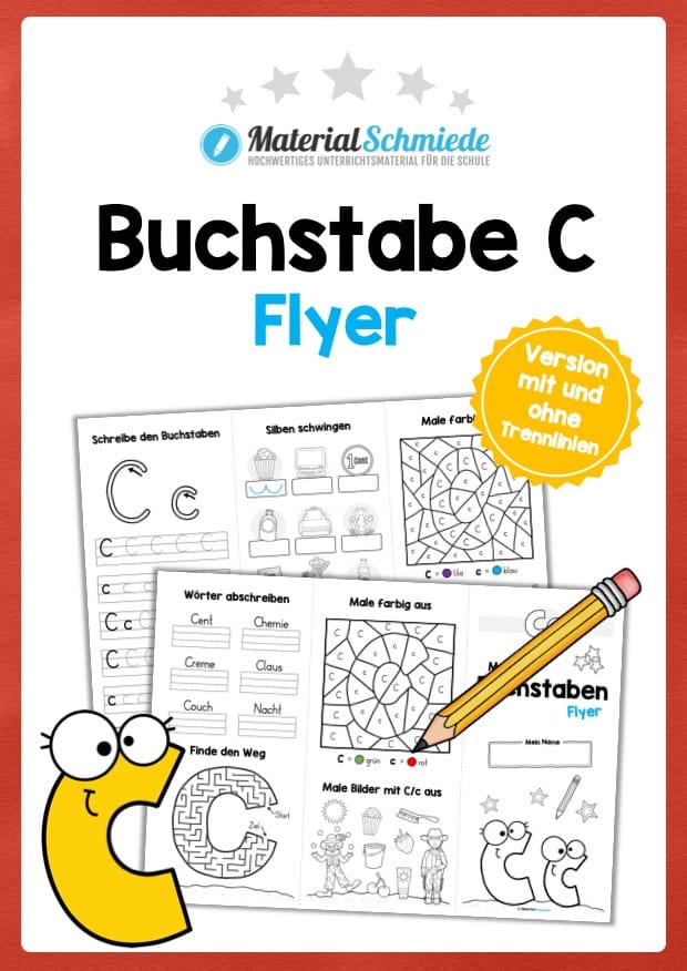 Buchstabe C: Flyer