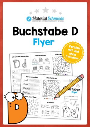 Buchstabe D: Flyer