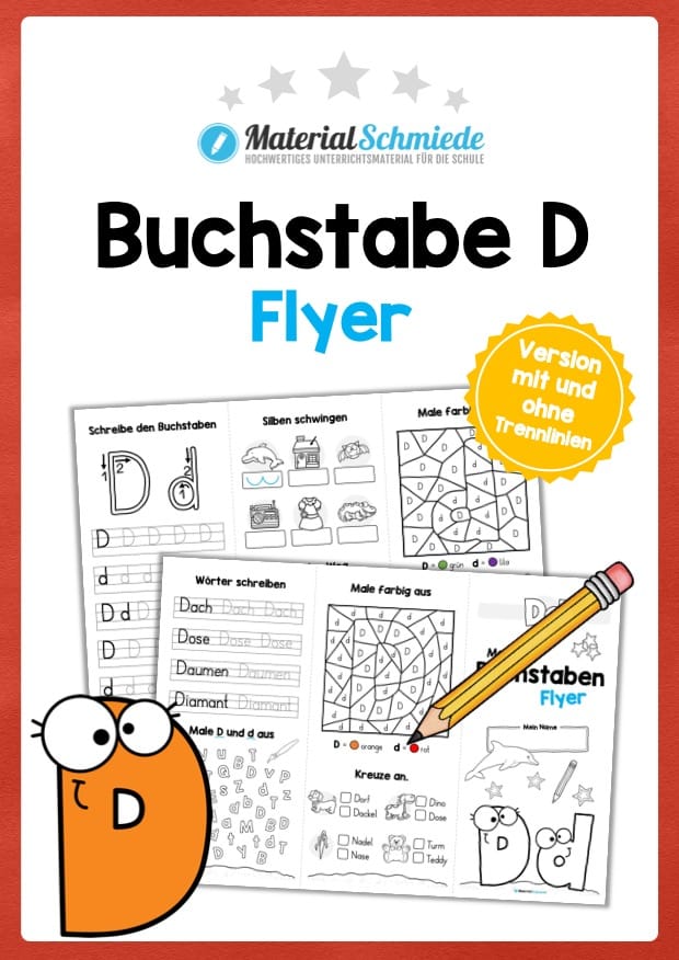 Buchstabe D: Flyer