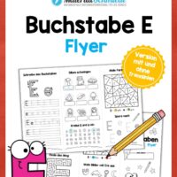 Buchstabe E: Flyer