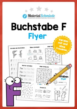 Buchstabe F: Flyer