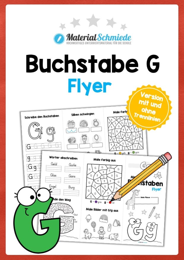 Buchstabe G: Flyer