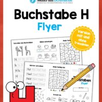 Buchstabe H: Flyer