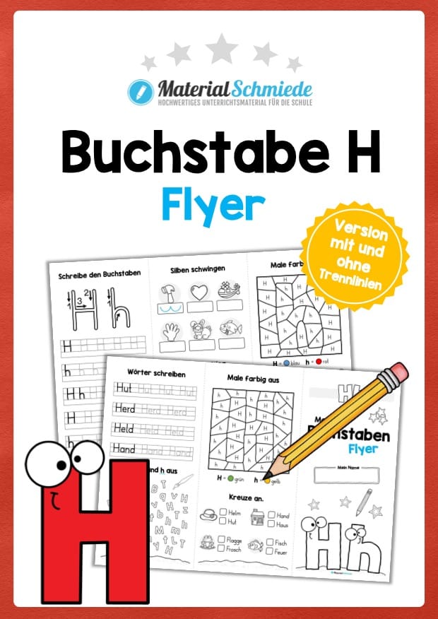 Buchstabe H: Flyer