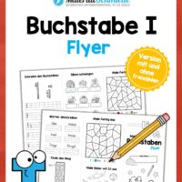 Buchstabe I: Flyer