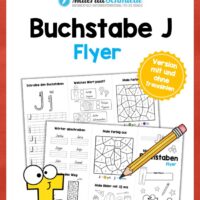 Buchstabe J: Flyer