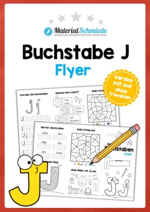 Buchstabe J: Flyer