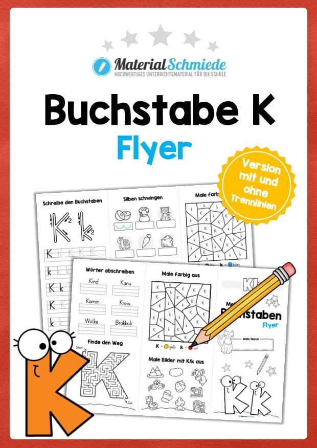 Buchstabe K: Flyer