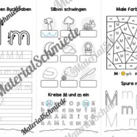 Buchstabe M: Flyer (Vorschau 04)