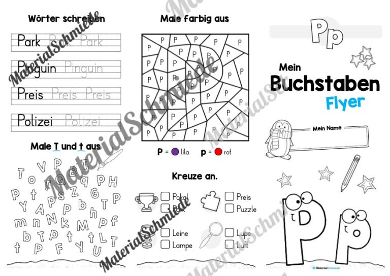 Buchstabe P: Flyer (Vorschau 01)