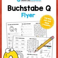 Buchstabe Q: Flyer