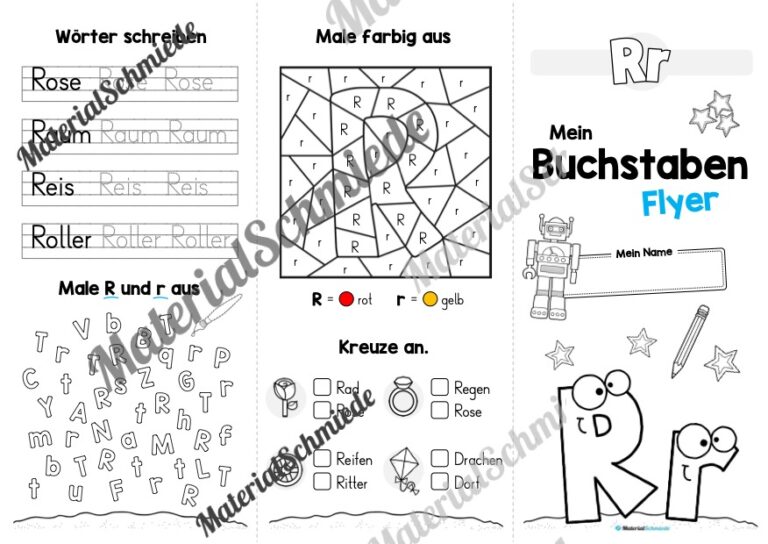 Buchstabe R: Flyer (Vorschau 03)