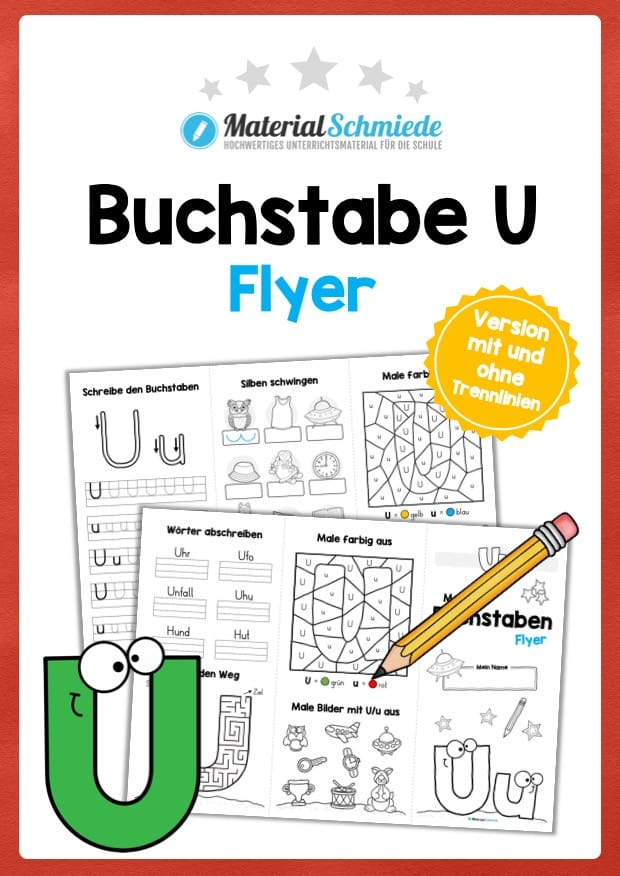 Buchstabe U: Flyer