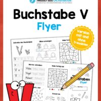 Buchstabe V: Flyer