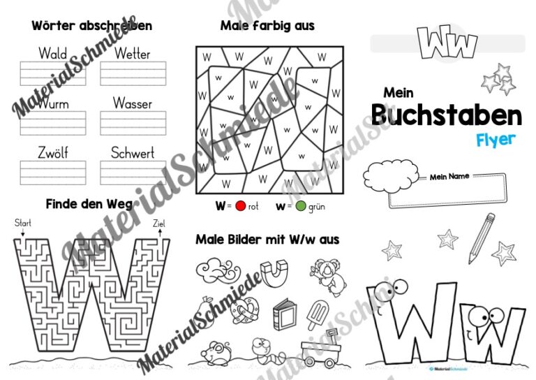 Buchstabe W: Flyer (Vorschau 01)