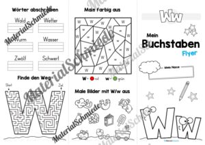 Buchstabe W: Flyer (Vorschau 03)