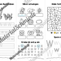 Buchstabe W: Flyer (Vorschau 04)