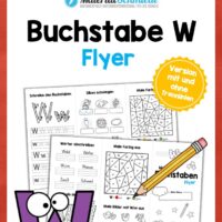 Buchstabe W: Flyer