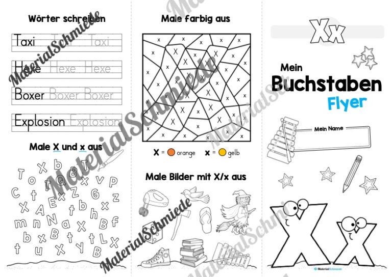 Buchstabe X: Flyer (Vorschau 01)