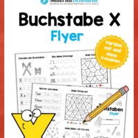 Buchstabe X: Flyer