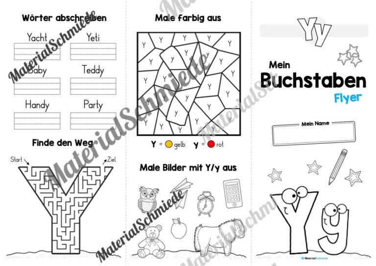 Buchstabe Y: Flyer (Vorschau 01)