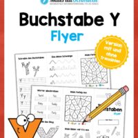 Buchstabe Y: Flyer
