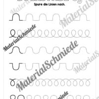 Arbeitsheft: Buchstabe G/g schreiben lernen (25 Seiten) - Arbeitsblatt 02