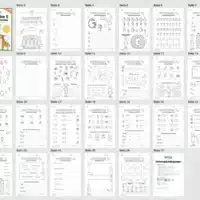 Arbeitsheft: Buchstabe G/g schreiben lernen (25 Seiten) - Überblick