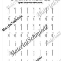 Arbeitsheft: Buchstabe I/i schreiben lernen (25 Seiten) - Arbeitsblatt 05