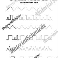 Arbeitsheft: Buchstabe K/k schreiben lernen (25 Seiten) - Arbeitsblatt 02