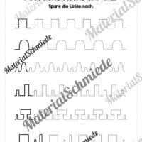 Arbeitsheft: Buchstabe L/l schreiben lernen (25 Seiten) - Arbeitsblatt 02