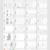 Materialpaket: Buchstabe M/m schreiben lernen (Überblick)