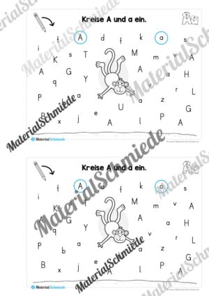 Buchstabe A: Mini-Heft (Vorschau 04)