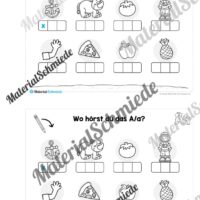 Buchstabe A: Mini-Heft (Vorschau 05)