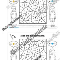 Buchstabe A: Mini-Heft (Vorschau 06)