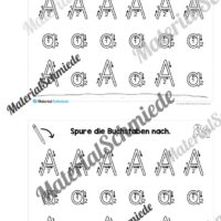 Buchstabe A: Mini-Heft (Vorschau 07)