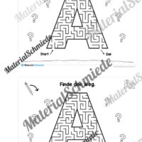 Buchstabe A: Mini-Heft (Vorschau 10)