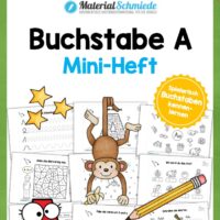 Buchstabe A: Mini-Heft (25 Arbeitsblätter)