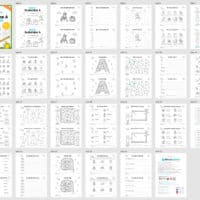 Buchstabe A: Mini-Heft (Überbliick)