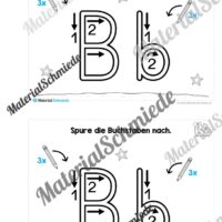 Buchstabe B: Mini-Heft (Vorschau 02)
